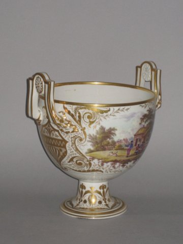 Large Derby Two Handled Cup, George III, circa 1815. - Click to enlarge and for full details.