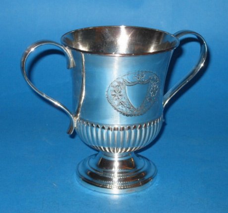 A George III Two-Handled Loving cup circa 1785. - Click to enlarge and for full details.