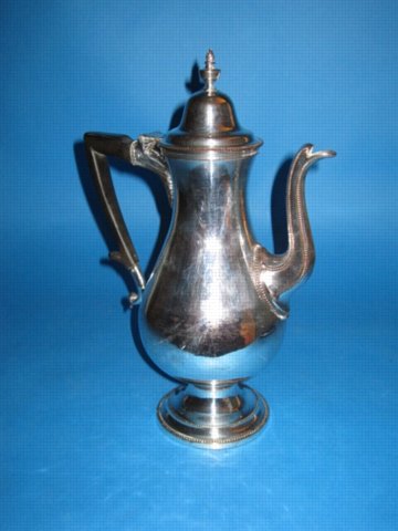 A George III Coffee Pot, circa 1770. - Click to enlarge and for full details.