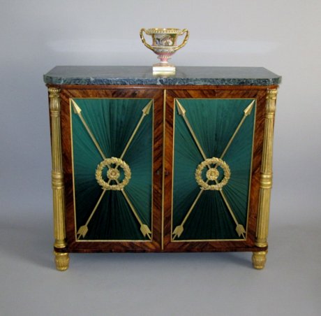 REGENCY ROSEWOOD CABINET in the manner of THOMAS HOPE or MARSH & TATHAM, CIRCA 1815. - Click to enlarge and for full details.