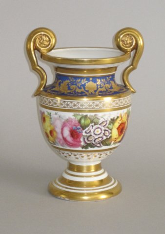 RIDGEWAY PORCELAIN VASE, CIRCA 1815-20 - Click to enlarge and for full details.