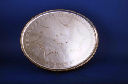 18th Century Old Sheffield Plate salver - Click to enlarge and for full details.