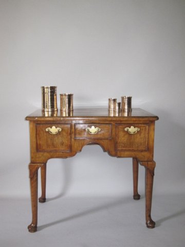 AN EARLY 18TH CENTURY WALNUT LOWBOY GEORGE I, CIRCA 1720. - Click to enlarge and for full details.