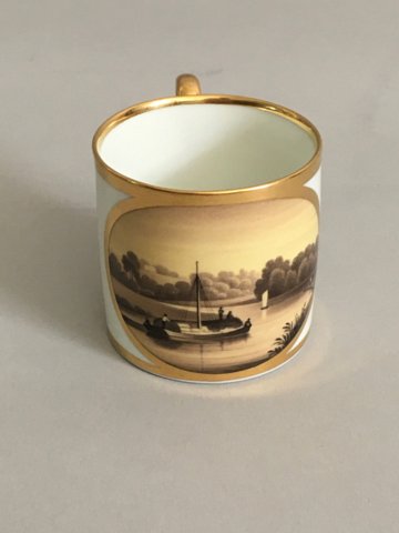 ​A VERY FINE FLIGHTT BARR WORCESTER COFFEE CAN, CIRCA 1813-15 - Click to enlarge and for full details.