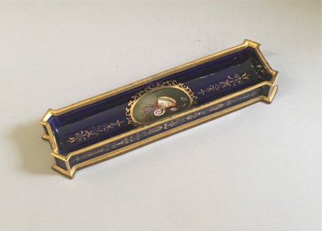 FLIGHT BARR & BARR PEN TRAY, CIRCA 1820 - Click to enlarge and for full details.