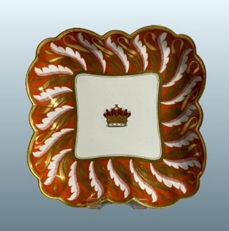 Barr Flight & Barr Dessert Dish Circa 1807-13 - Click to enlarge and for full details.