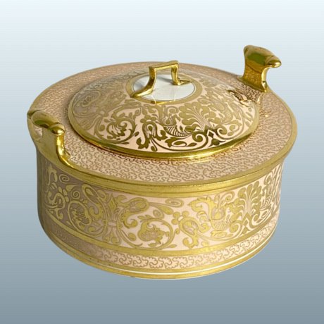 Barr Flight & Barr Butter dish & cover - Click to enlarge and for full details.