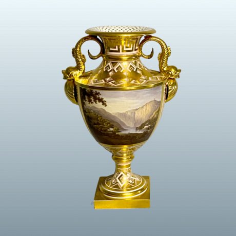 BARR FLIGHT & BARR WORCESTER VASE, CIRCA 1807-1813 - Click to enlarge and for full details.