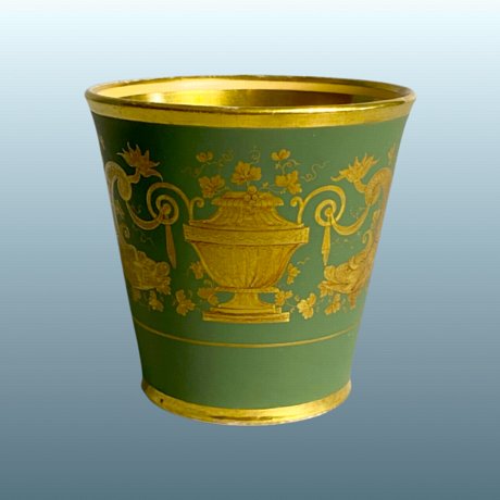 A Fine English Regency Porcelain Beaker, circa 1815 - Click to enlarge and for full details.
