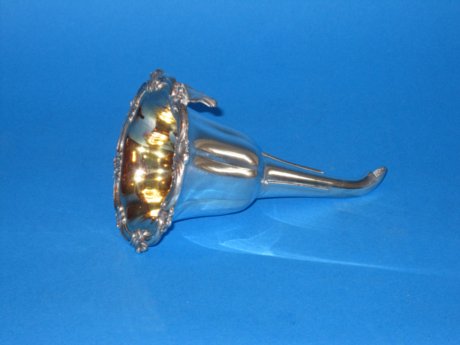Old Sheffield Plate Wine Funnel/Srainer - Click to enlarge and for full details.