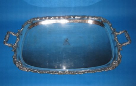 Early 19th Century tea tray, circa 1810. - Click to enlarge and for full details.