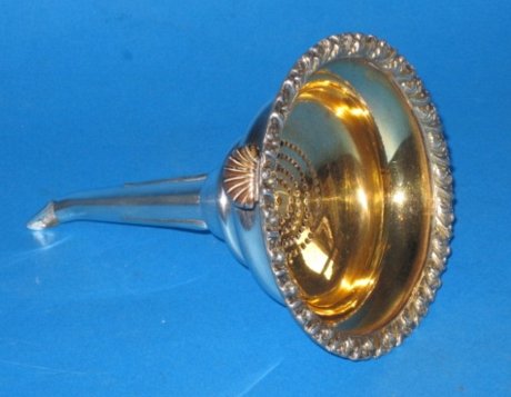 Regency period wine funnel, circa 1825. - Click to enlarge and for full details.