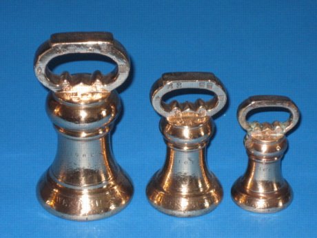 Set of Three Imperial Weisght for West Sussex. 1852 - Click to enlarge and for full details.